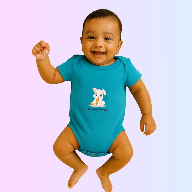 Rompers - Somebunny's Hungry (Envelope Shoulders)