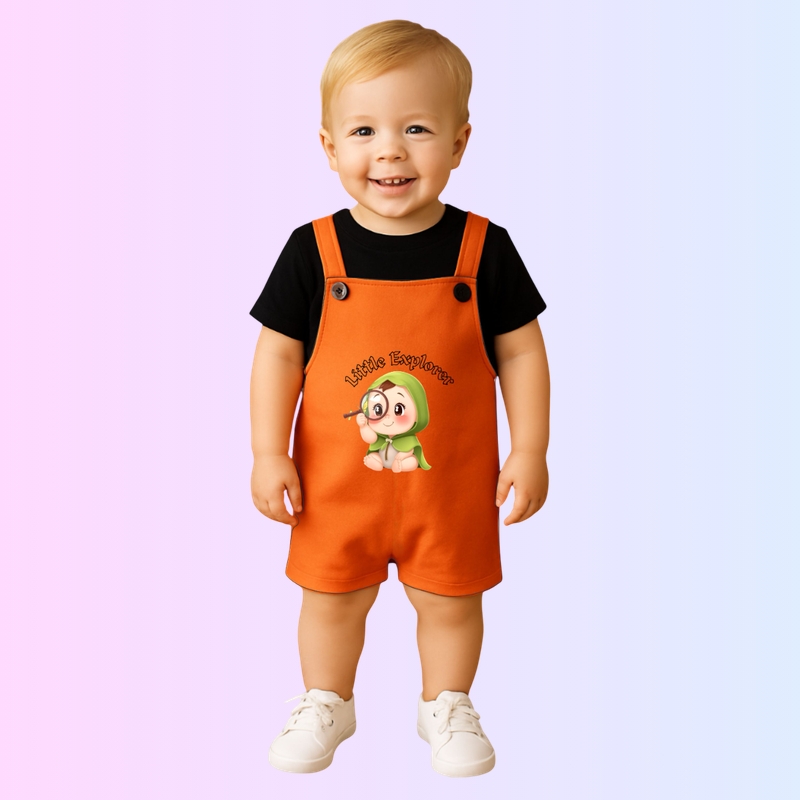 Little Explorer - Dungarees